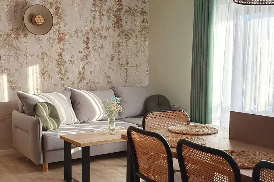 Wnętrze apartamentu Dziewięćsił w Pańskiej Polanie